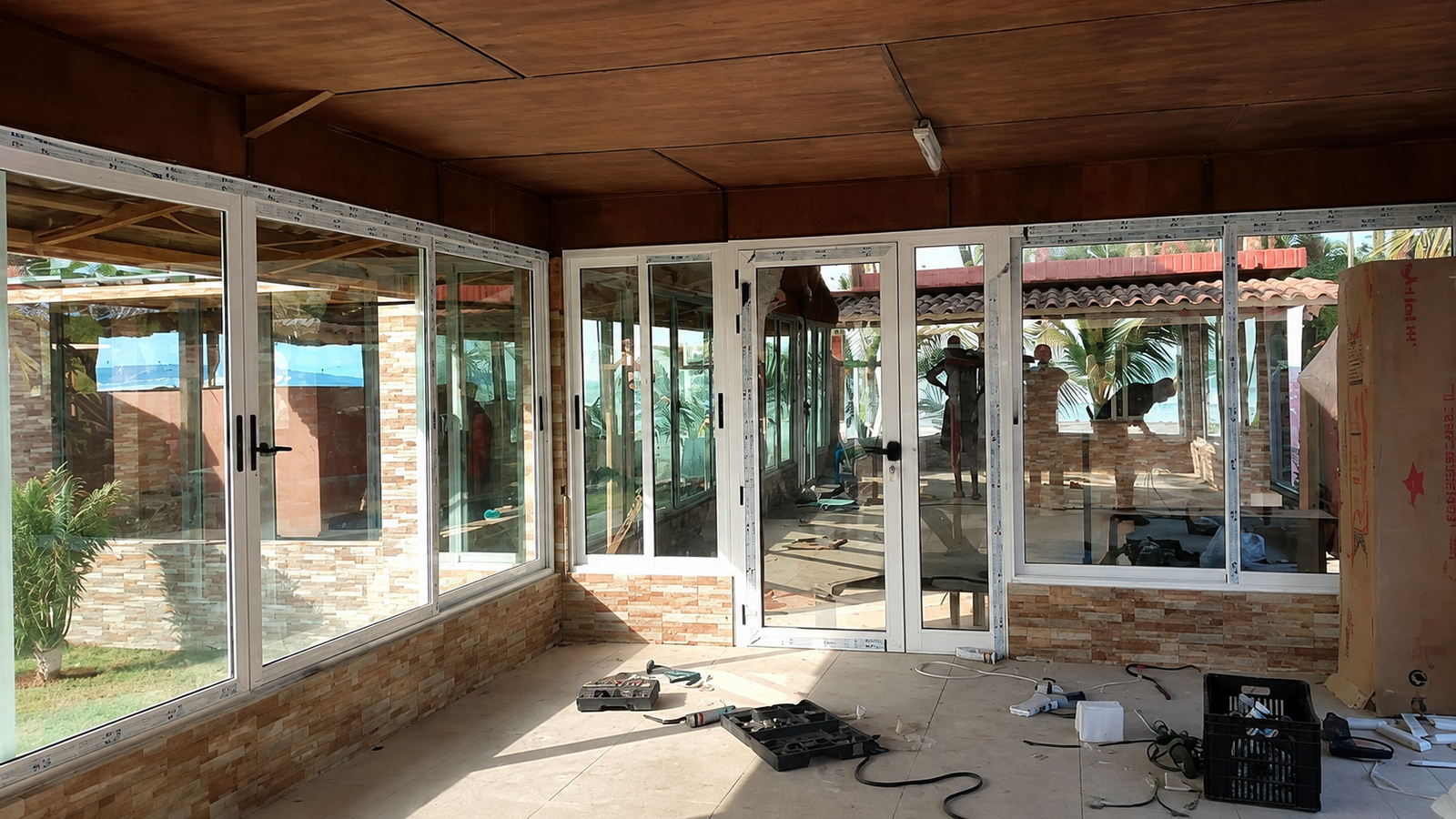 Avant rénovation villa Cocody