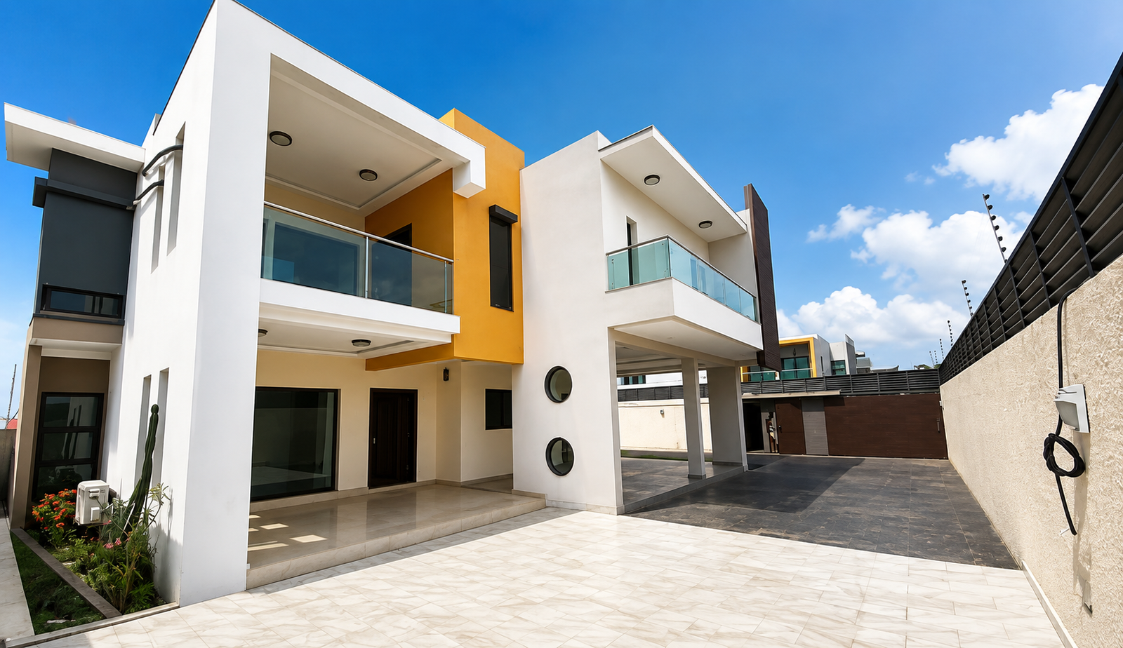 Façade vitrée commercial